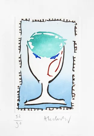 Grabado Alechinsky - Cigüe