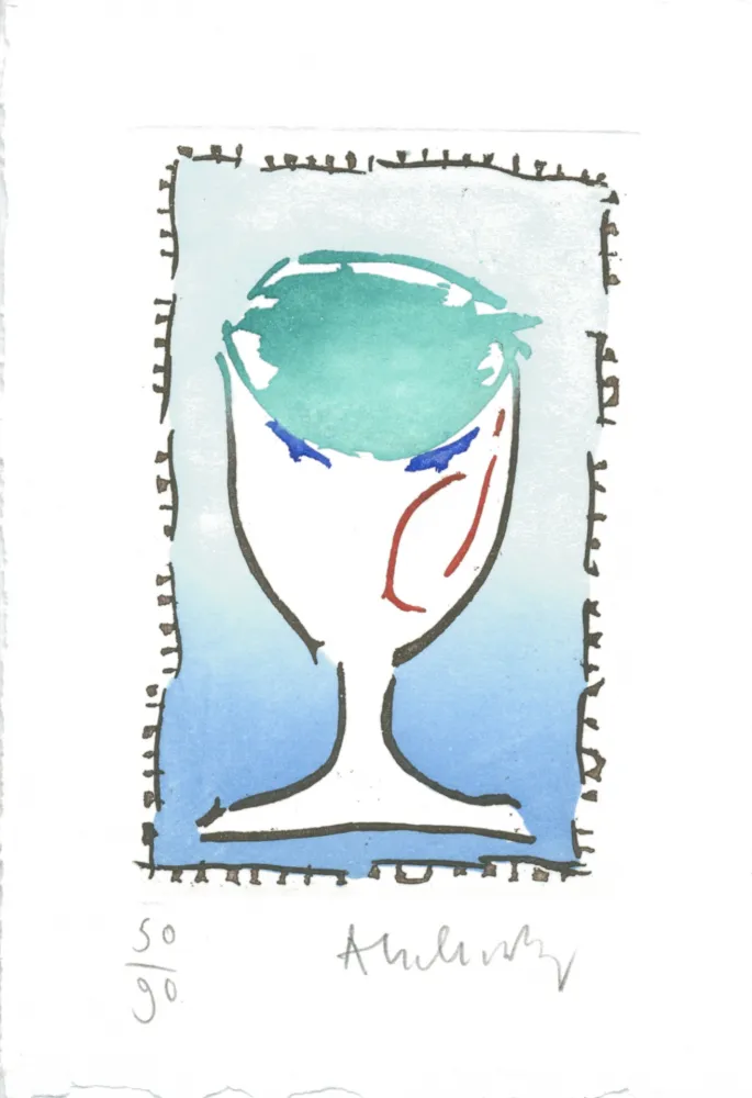 Grabado Alechinsky - Cigüe