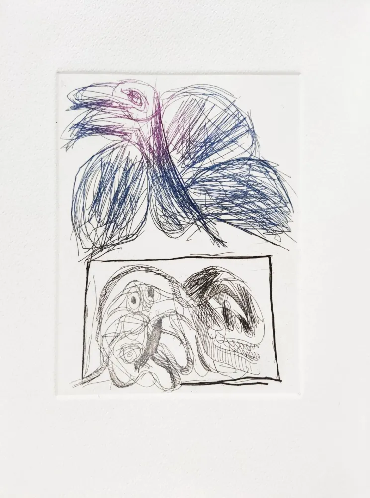 Aguafuerte Y Aguatinta Alechinsky - Commentaire de Personnage