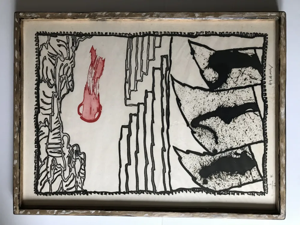 Aguafuerte Y Aguatinta Alechinsky - Composition