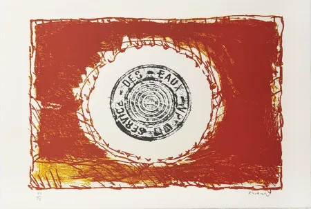 Litografía Alechinsky - Composition