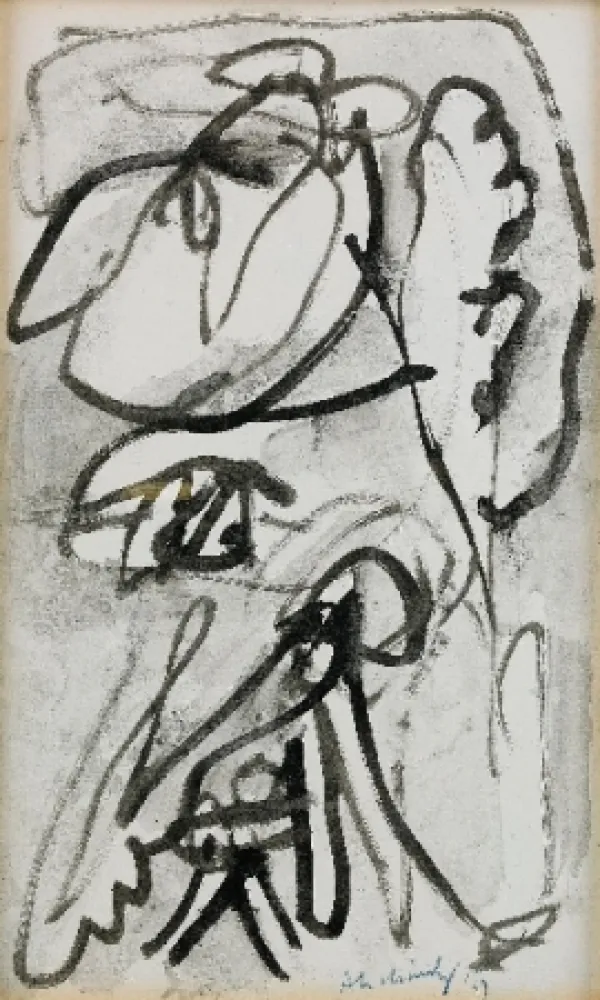 Sin Técnico Alechinsky - Composition