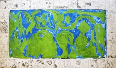 Cartel Alechinsky - Composition