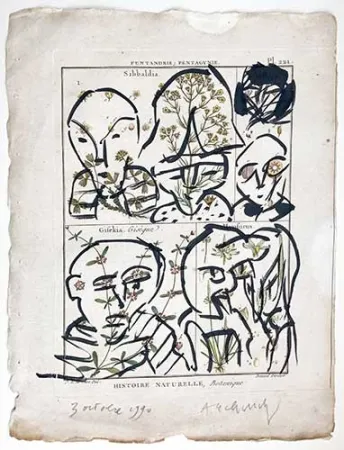 Sin Técnico Alechinsky - Composition