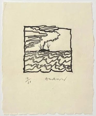 Grabado Alechinsky - Composition