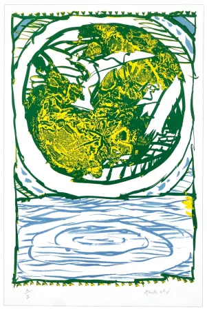 Litografía Alechinsky - Corps et biens