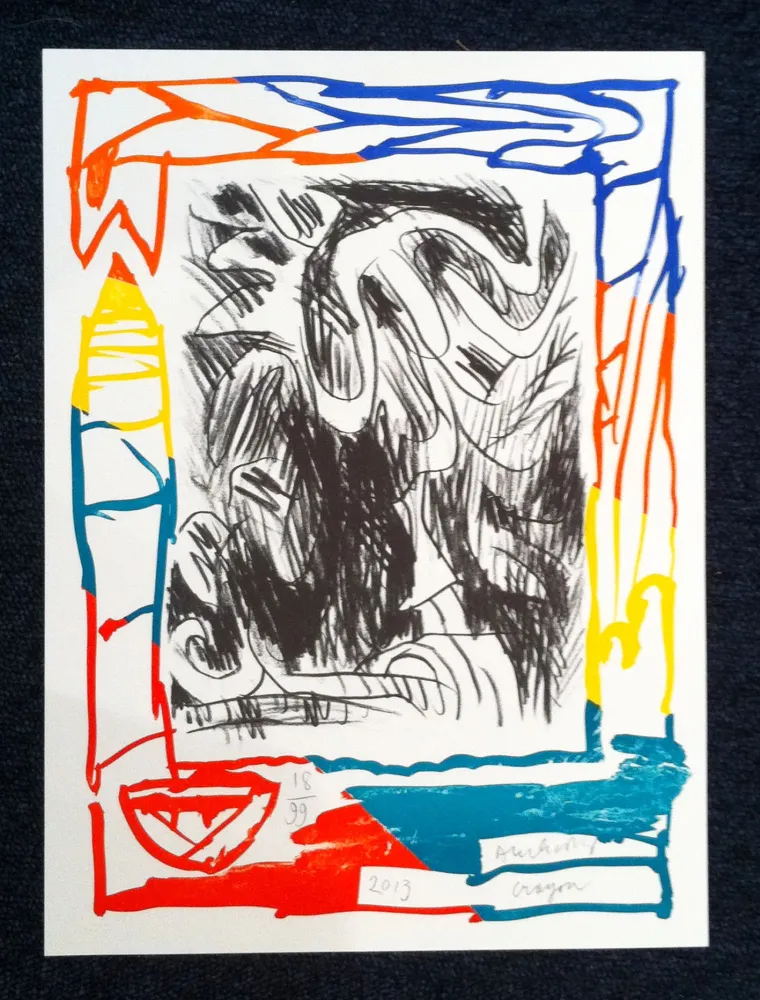 Litografía Alechinsky - Crayon 