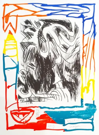 Litografía Alechinsky - Crayon 