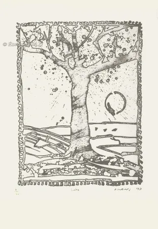 Aguafuerte Alechinsky - Delta