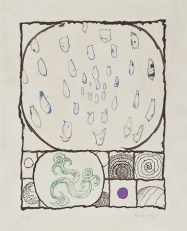 Aguafuerte Alechinsky - Dévidoir