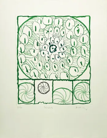 Grabado Alechinsky - Dévidoirs