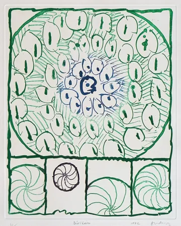 Aguafuerte Alechinsky - Dévidoirs