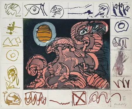 Aguafuerte Y Aguatinta Alechinsky - Droit de regard