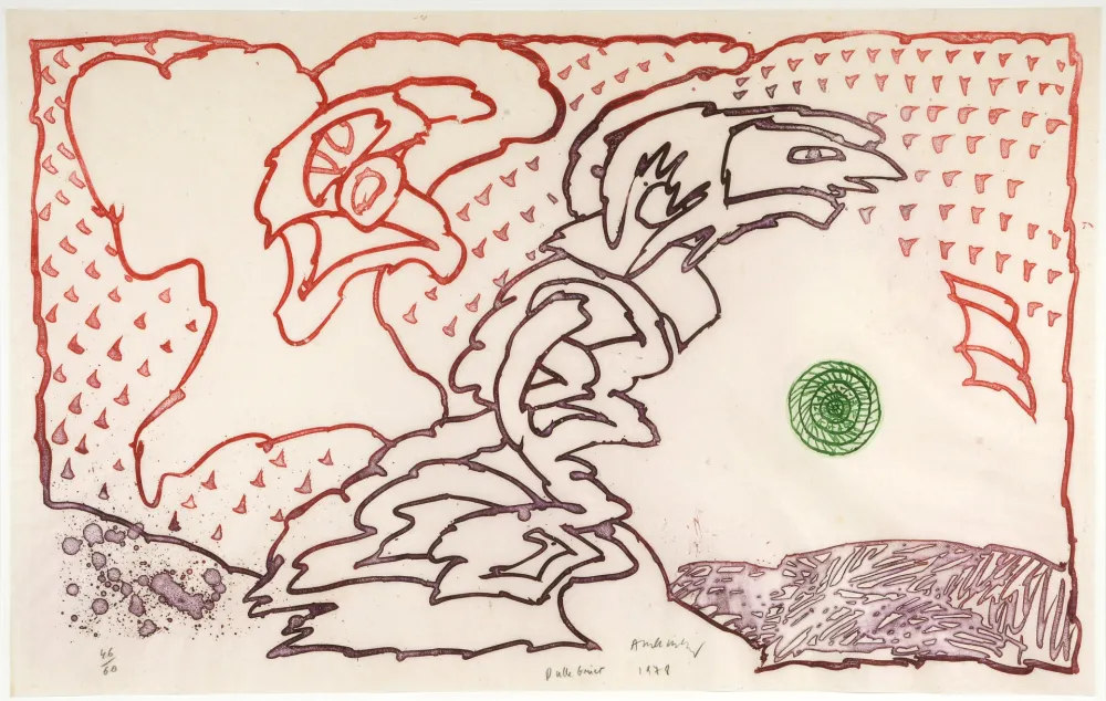 Aguafuerte Y Aguatinta Alechinsky - Dulle Griet