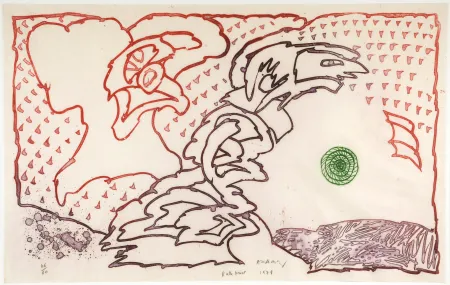 Grabado Alechinsky - Dulle Griet