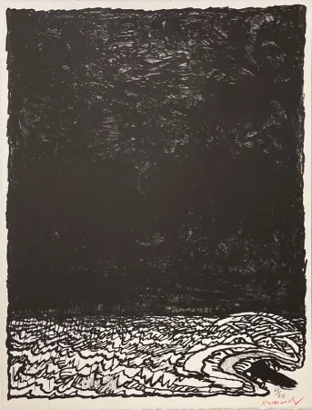 Litografía Alechinsky - Eau dormante