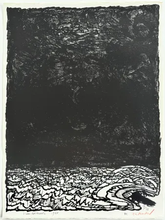 Litografía Alechinsky - Eau dormante