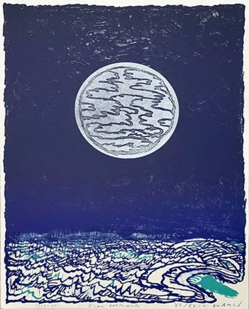 Grabado Alechinsky - Eau dormante