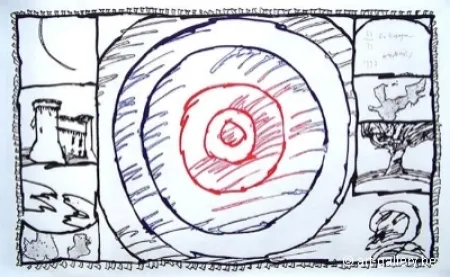 Grabado Alechinsky - En espagne