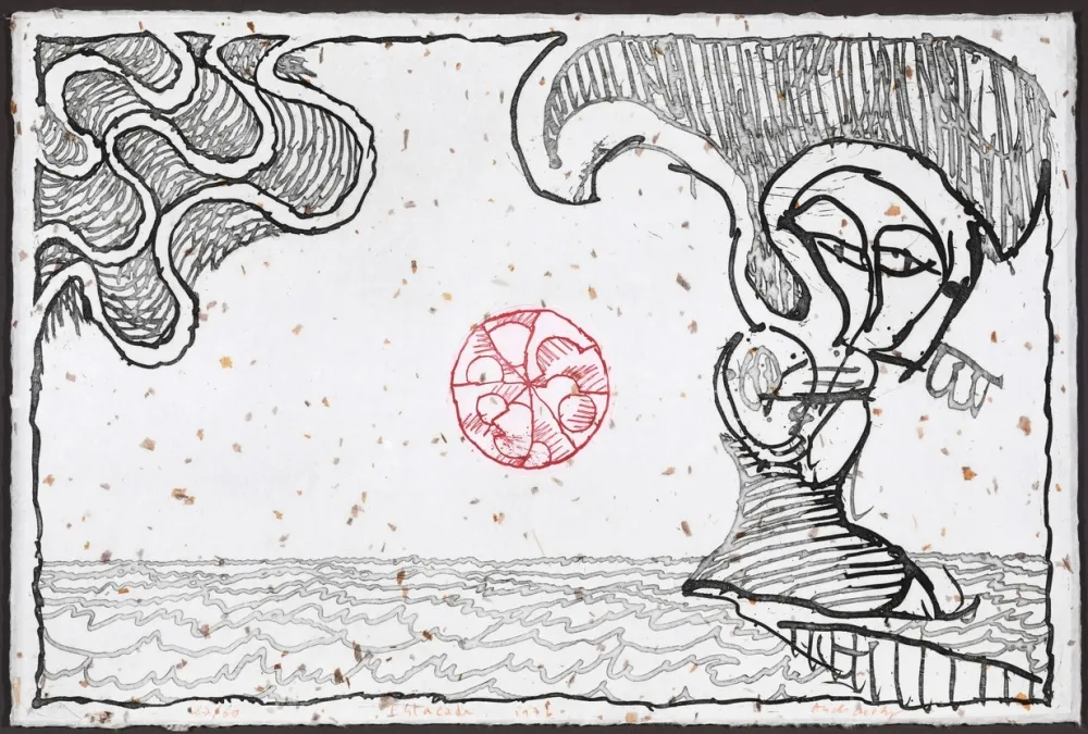 Aguafuerte Y Aguatinta Alechinsky - Estacade