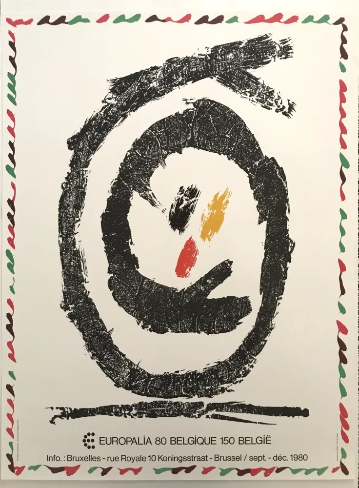 Cartel Alechinsky - Europalia