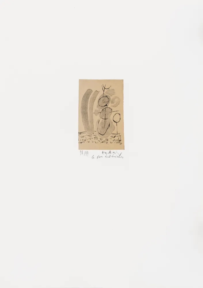 Litografía Alechinsky - Expériences sans l'expérience 05