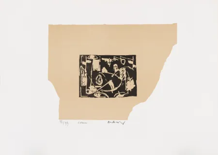 Litografía Alechinsky - Expériences sans l'expérience 08