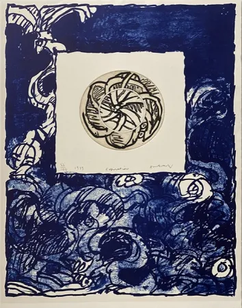 Grabado Alechinsky - Expiration