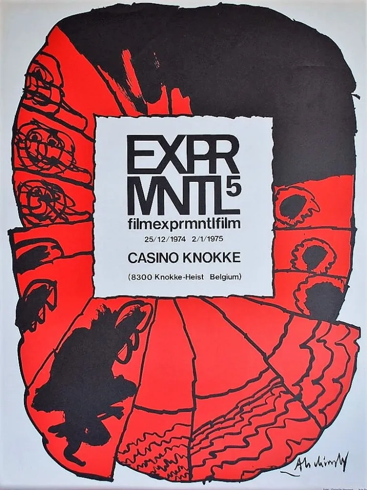 Cartel Alechinsky - Exprmntl 5 casino Knokke