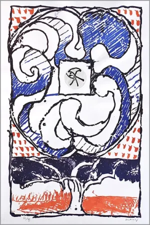 Litografía Alechinsky - Fenêtre