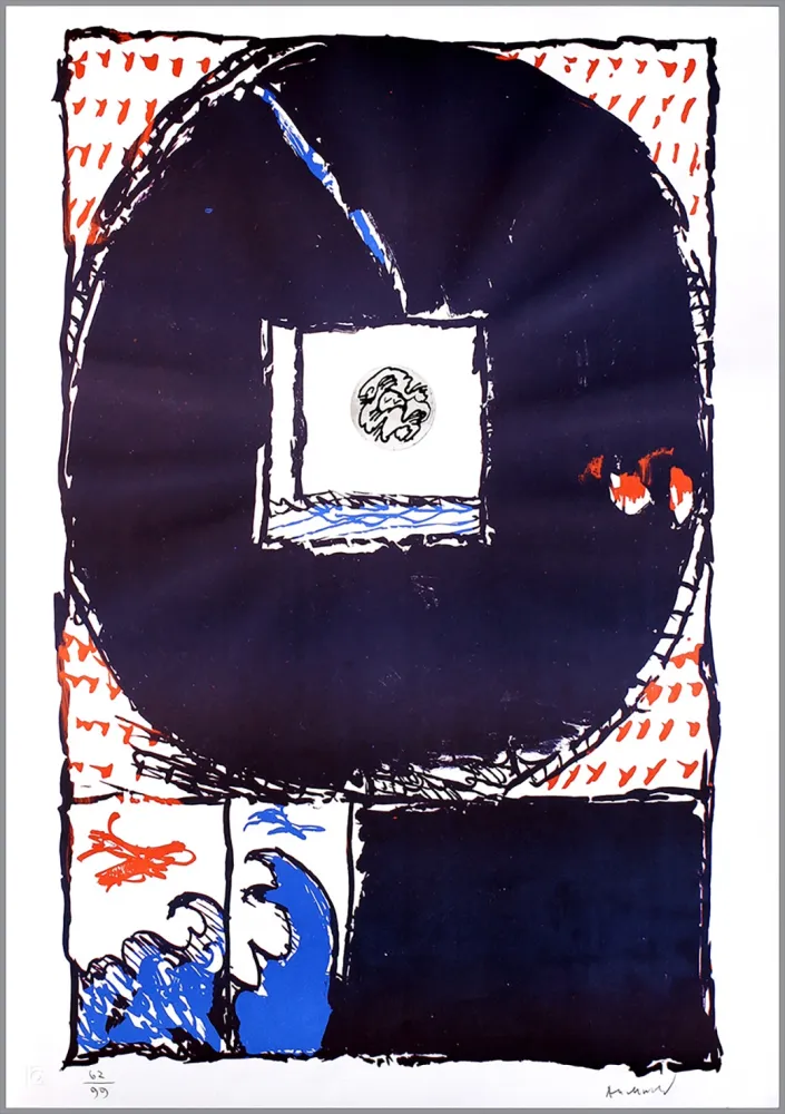 Litografía Alechinsky - Fenêtre