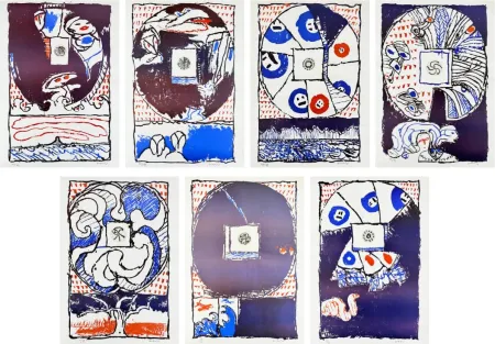 Libro Ilustrado Alechinsky - Fenêtres