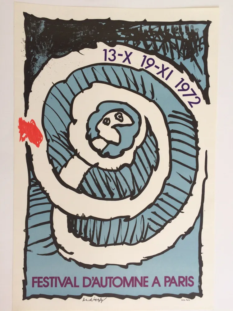 Cartel Alechinsky - Festival d'Automne