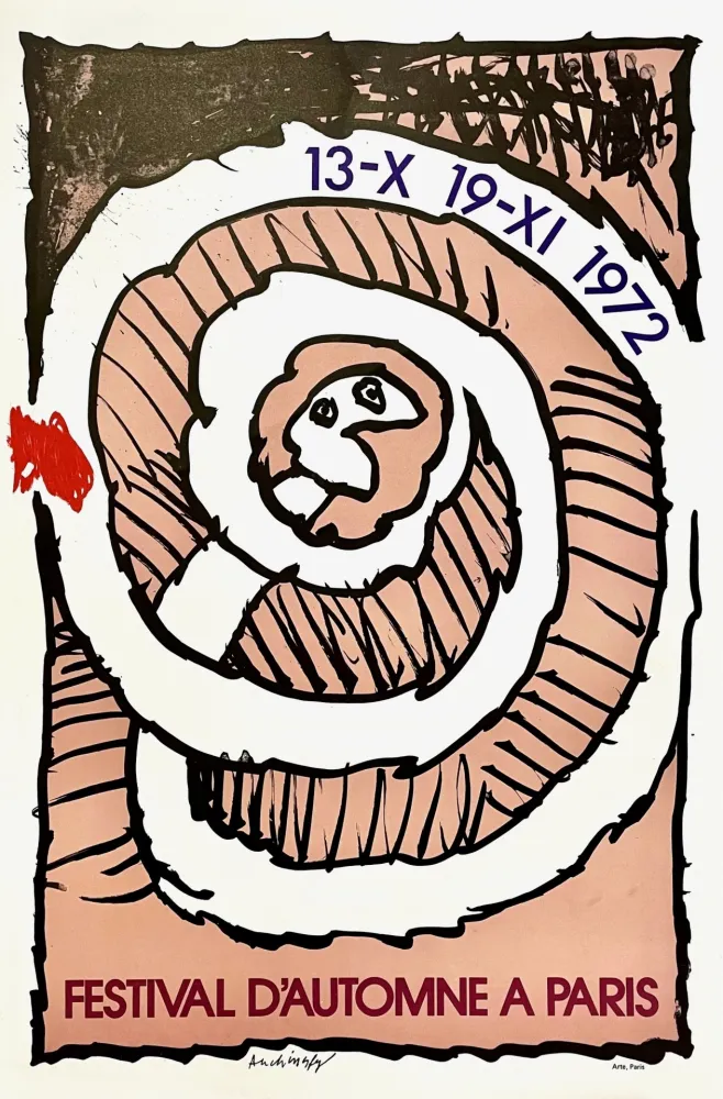 Cartel Alechinsky - Festival d'Automne à Paris