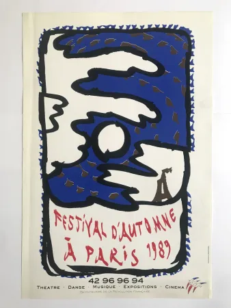 Cartel Alechinsky - Festival d'automne à Paris