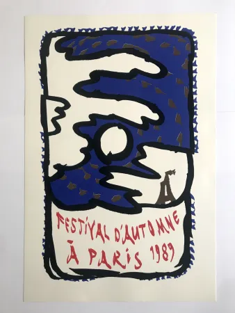 Serigrafía Alechinsky - Festival d'automne à Paris AVL