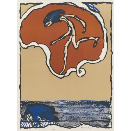 Litografía Alechinsky - 