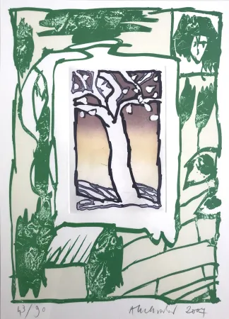 Grabado Alechinsky - Fruitier