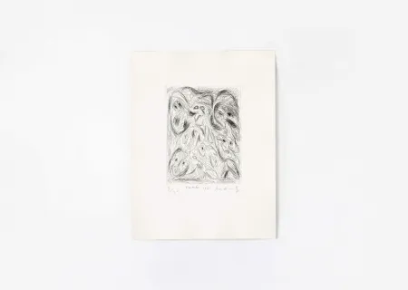 Grabado Alechinsky - Fumées