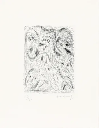 Aguafuerte Alechinsky - Fumées