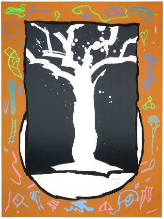 Litografía Alechinsky - Ghost