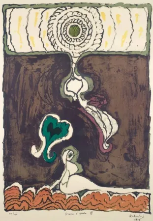 Litografía Alechinsky - Gnomes et Gnose