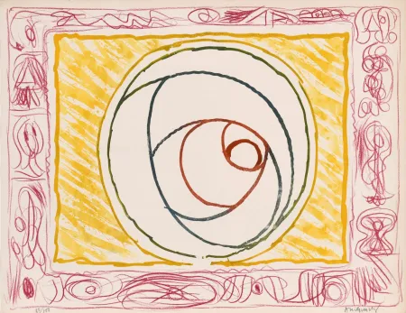 Aguafuerte Alechinsky - Graffiti Sélénite