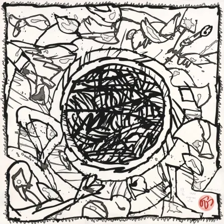 Aguafuerte Y Aguatinta Alechinsky - Griserie à midi