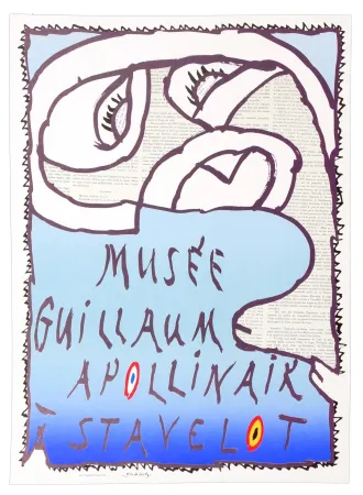 Cartel Alechinsky - Guillaume Apollinaire