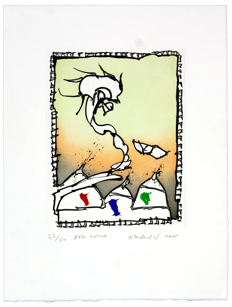 Grabado Alechinsky - Hors Normes