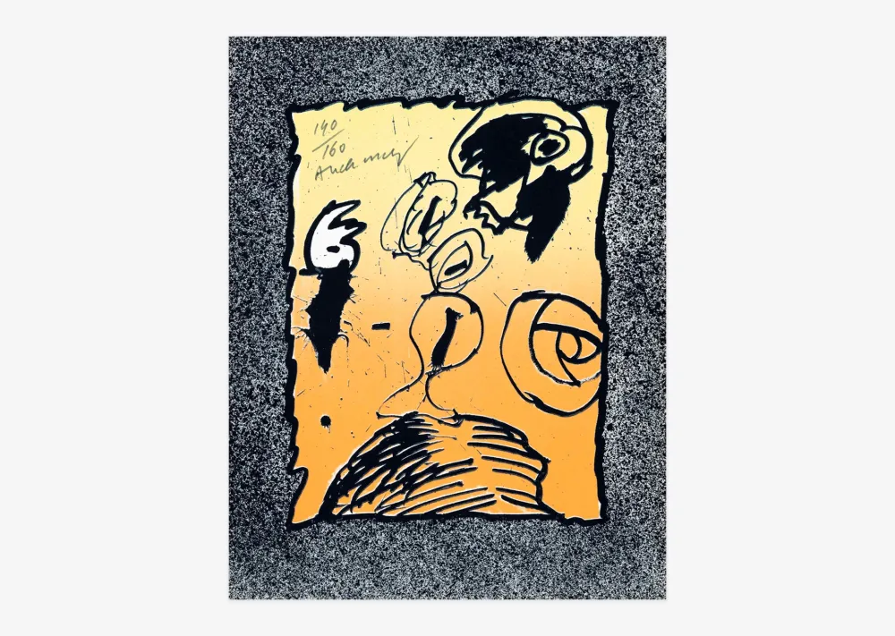 Litografía Alechinsky - Infeuilletables 3 (les)