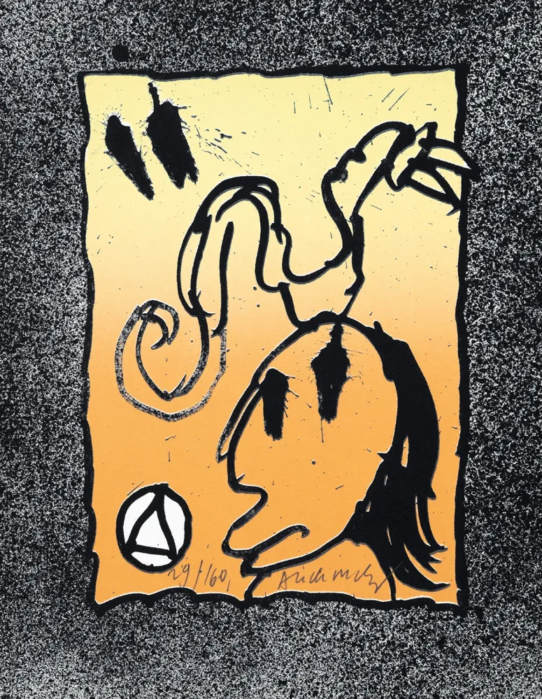 Litografía Alechinsky - Infeuilletables 4 (les)