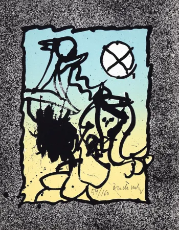 Litografía Alechinsky - Infeuilletables 5 (les)