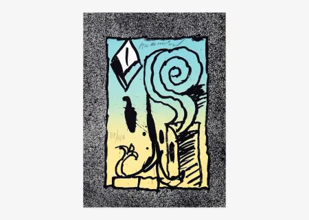 Litografía Alechinsky - Infeuilletables 6 (les)